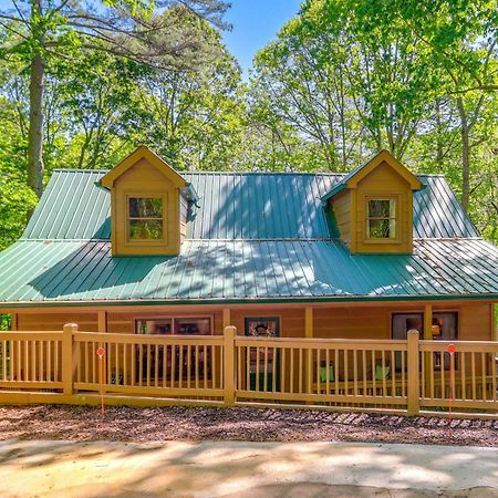 Lakeside Cabin Game Room, Dock, Orchard, Wineries Ellijay Exterior photo