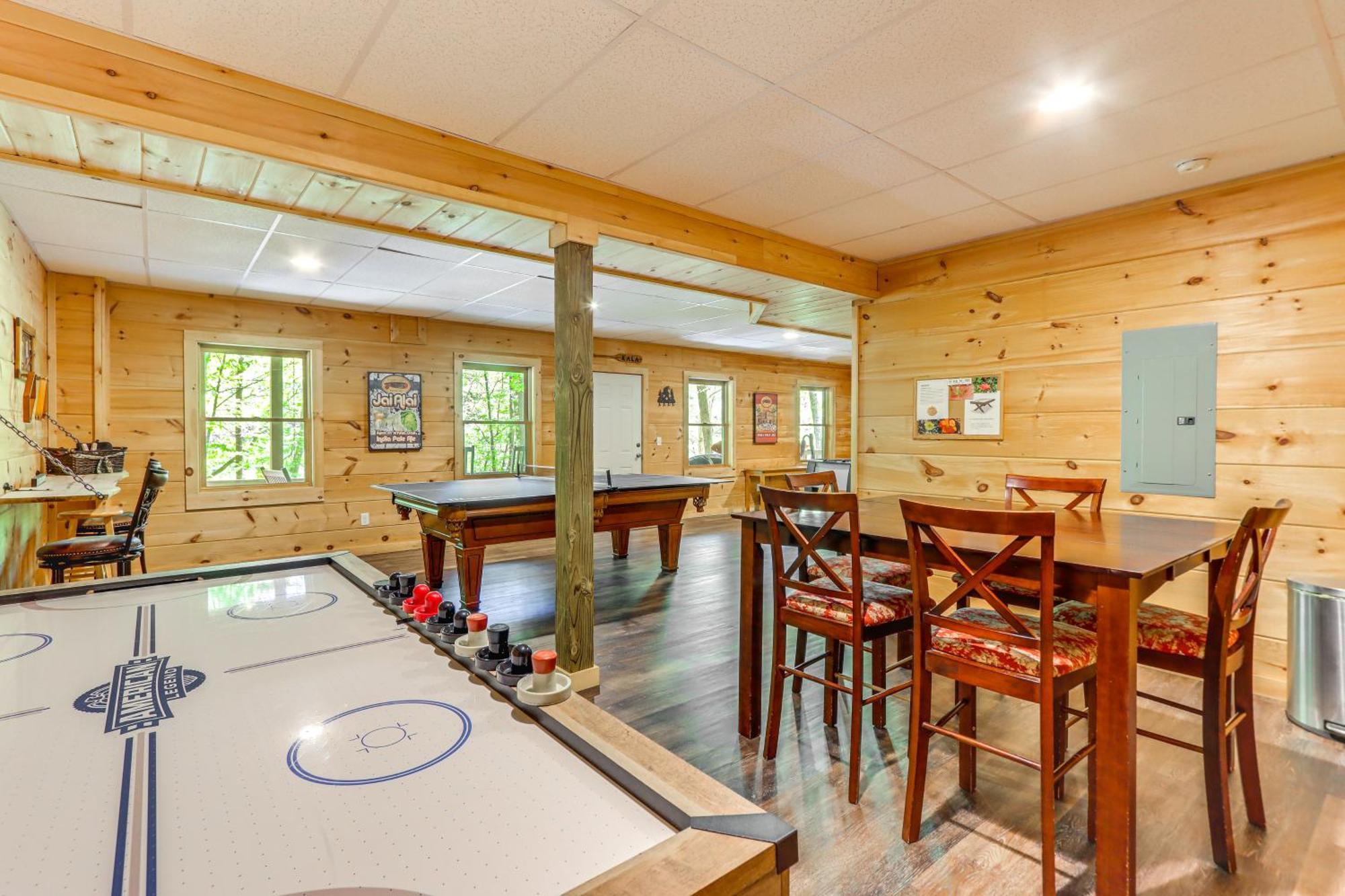 Lakeside Cabin Game Room, Dock, Orchard, Wineries Ellijay Exterior photo